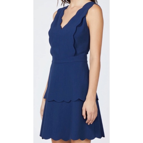 Adelyn Rae Dresses & Skirts - HOST PICK 👗Adelyn Rae Jaden Scallop Dress Blue